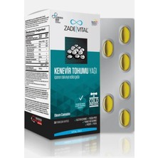 Zade Vital Kenevir Yağı Blister 30 Kapsül