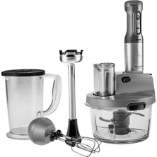 Allians Prosteel Cam Mutfak Robotu, Uzun Blender, 6 Bıçak, 2500W, Ayaklı