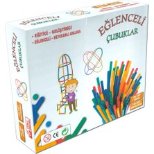 Bambu Çubukları Eğlenceli Çubuklar 300 Parça