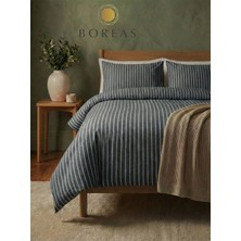 Boreas Home Lines Premium Çarşafı Lastikli Çift Kişilik Nevresim Takımı