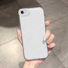 HONTINGA iPhone 7/8/se 2020 2022 ile Uyumlu Kılıfı Şeffaf Kamera Korumali Desen Airbag Yumuşak Silikon Telefon Kılıfı K5-0000