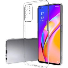 TE Dükkan Buğz Oppo Reno 5 Lite Kılıf Lüx Şeffaf Silikon
