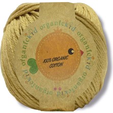 Organickid Organik Pamuk Amigurumi Punch 50 gr El Örgü İpi 555 Kiwi
