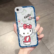 HONTINGA iPhone 7/8/se 2020 2022 ile Uyumlu Kılıfı Şeffaf Kamera Korumali Kitty Desen Airbag Yumuşak Silikon Telefon Kılıfı K5-0186