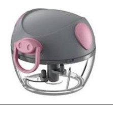 Allians Pembe Gri Pratik Doğrayıcı 180ML, Elvin Home Concept