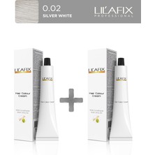 Lil'afix 2'li Tüp Boya 60 ml 0.02 Silver White