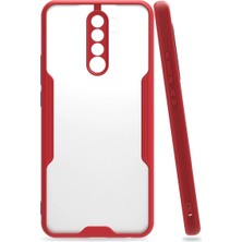 TE Dükkan Buğz Xiaomi Redmi 9 Kılıf Platin Silikon - Kırmızı