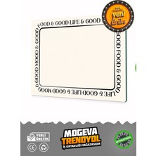 PremiumPort Büyük Boy Oval Cam Kesme ve Sunum Tablası 25X35CM, Şık ve Kullanışlı