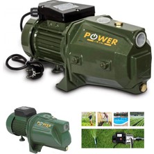 Power Black JET-100P Su Pompası Motoru 9 mt Emiş 48 mt Basma