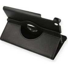 TE Dükkan Buğz Ipad Mini 1 Kılıf 360 Tablet Deri Kılıf - Siyah