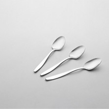 PremiumPort Şık 6'lı Tatlı Kaşık Seti, Zarif ve Kullanışlı Tasarım