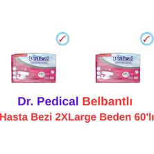Dr.pedical Belbantlı Hasta Bezi 2xlarge Beden 60'lı