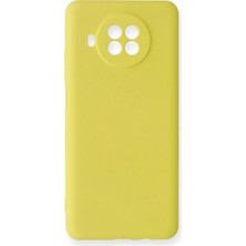 TE Dükkan Buğz Xiaomi Mi 10T Lite Kılıf Nano Içi Kadife Silikon - Sarı