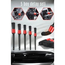 Mau Cat 5 Boy Araç Detay Temizlik Fırça Seti Slm Design