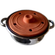 PremiumPort Sarma ve Dolma Yapımı Için Doğal Toprak Sırlı Taş, Dayanıklı ve Kullanışlı