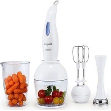 Arçelik Pratik ve Şık 4'lü Blender Seti, Güçlü Performans ve Kolay Kullanım