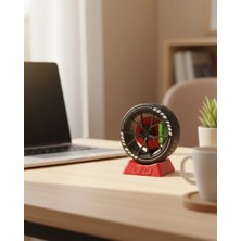 Moresun Buğz Ofis Masası Için Jant Temalı Dekoratif Masa Üstü Aksesuar