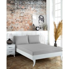 Battal Boy Yastıklı Çarşaf Takımı %100 Pamuklu 180X200