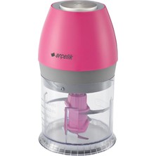 Arçelik 450W Pembe Çok Amaçlı Doğrayıcı, 4 Bıçaklı, Yüksek Performans