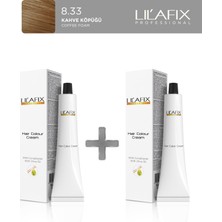 Lil'afix 2'li Tüp Boya 60 ml 8.33 Kahve Köpüğü