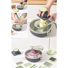 Allians Çok Fonksiyonlu Sebze Doğrayıcı ve Dilimleyici Seti, Pratik Kullanım