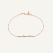 Aja Florin Çok Taşlı Altın Bileklik