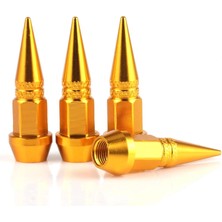 Otohousse Alüminyum Sivri Sibop Kapağı Gold 4'lü 45MM