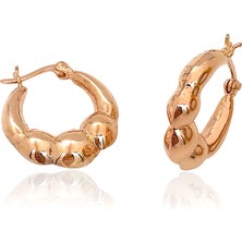 By Barun Halka Küpe Gümüş 925 Ayar Gümüş