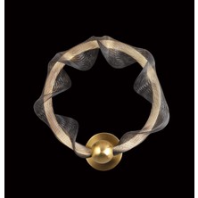 Eng Aydınlatma D36-WH Tül Detaylı Beyaz LED Aplik