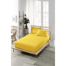 Battal Boy Yastıklı Çarşaf Takımı %100 Pamuklu 180X200