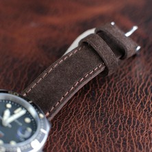 Kahverengi Süet Deri Kordon