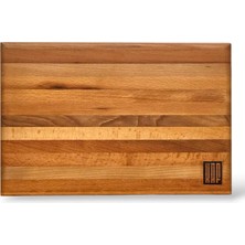 PremiumPort Lüks Kayın Kesme Tahtası, Şık ve Dayanıklı Mutfak Gereci