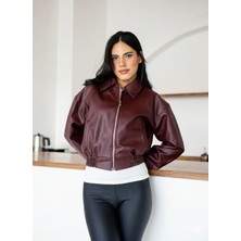 Orions Collection Polo Yaka Deri Ceket