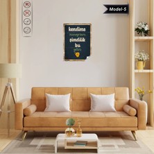 Akıllı Kağıt Statik Tutunma Özellikli Tablo - Poster Mizah (Model -5)