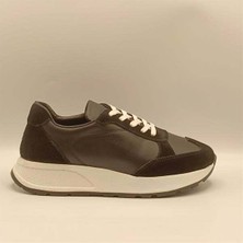 Ametist Exclusive Grande Siyah Kadın Deri Spor Ayakkabı – Hafif & Dayanıklı