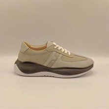 Ametist Exclusive Comodo Gri Kadın Deri Sneakers – Şık & Konforlu Tasarım