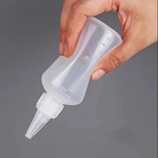 PremiumPort 100ML Plastik Şişe Tüp, Boya ve Sıkma Için Ince Uçlu Çözüm