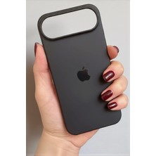 ProNorth IPhone 17 Air Uyumlu Kılıf Logolu Lansman Soft Yumuşak Içi Kadife Silikon Kapak