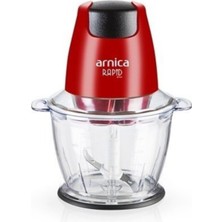 Arnica Mini 500 W Doğrayıcı, Hızlı ve Kolay Kullanım, Dayanıklı Tasarım