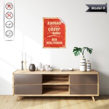 Akıllı Kağıt Statik Tutunma Özellikli Tablo - Poster Mizah (Model -9)
