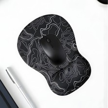 Black Deer Topowave Bilek Destekli Mouse Pad Ergonomik Kaymaz Taban Mouse Pad , Bilek Koruyucu Dijital Mouse Pad