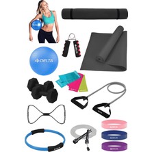 Delta Dolu Dolu Set! Pilates Seti – Evde Eksiksiz Spor Deneyimi Pilates Ekipmanları ile Daha Esnek!