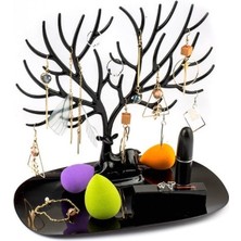 Go İthalat Siyah Geyik Tasarımlı Takı Mücevher Standı (5473)