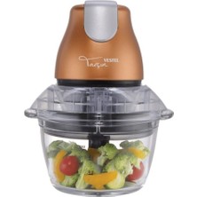 Vestel Pratik ve Şık Cam Doğrayıcı, Sağlıklı ve Lezzetli Tarifler Için Ideal