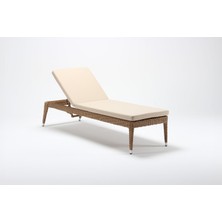 Luce Garden Broom Rattan Şezlong