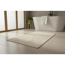 Nikar Home Krem Beyaz  Dokuma Makine Kilim Kaymaz Taban Oturma Salon Mutfak Çocuk Oda Yolluk Banyo