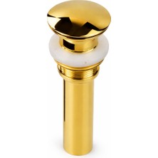 Harmeh Bas-Aç Lavabo Sifonu (Pop-Up) Gold