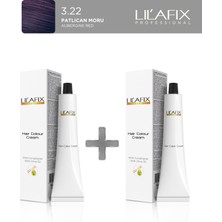 Lil'afix 2'li Tüp Boya 60 ml 3.22 Patlıcan Moru