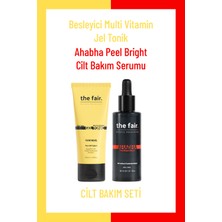 The Fair. Multi Vitamin Jel Tonik 100 ml ve Ahabha Peel Bright Cilt Serumu 30 ml
