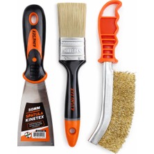 YDGR Fırça ve Spatula Seti 3’lü | Duvar, Ahşap ve Metal Yüzeyler Için Uygun